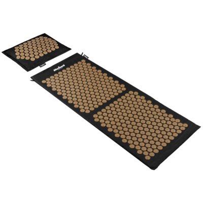 Mata do akupresury REBEL ACTIVE RBA-6013-GL Czarno-złoty
