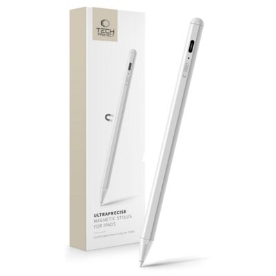 Rysik TECH-PROTECT UltraPrecise Magnetic Stylus Biały