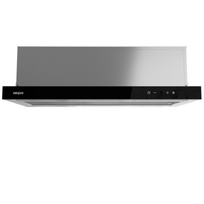 Okap AKPO Light Glass Touch 60 Czarny 70dB klasa B