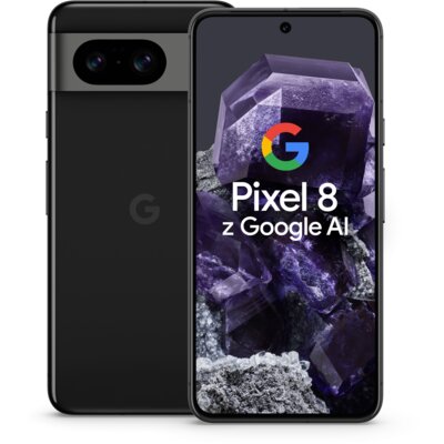 Smartfon GOOGLE Pixel 8 5G 8/256GB 6.2" 120Hz Obsydian