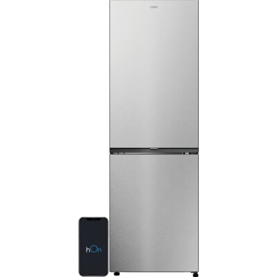 Lodówka CANDY CNCQ2T618AX Fresco 300 No Frost 185cm Inox klasa energetyczna A