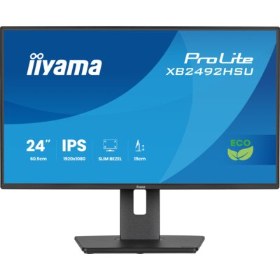 Monitor IIYAMA ProLite XB2492HSU-B1 23.8" 1920x1080px IPS 120Hz 3 ms [GTG]