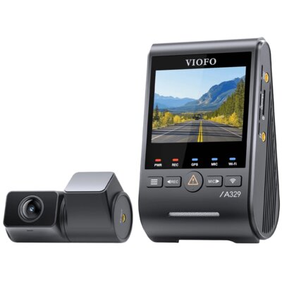 Wideorejestrator VIOFO A329S 2CH GPS + Kamera tyna
