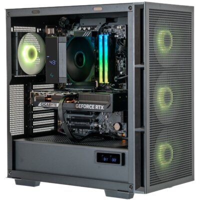 Komputer MAD DOG GeForce RTX5070 DLSS 4 Reflex Edition 2 DEEPCOOL-I15DR32 i5-14400F 32GB RAM 1TB SSD Wi-Fi