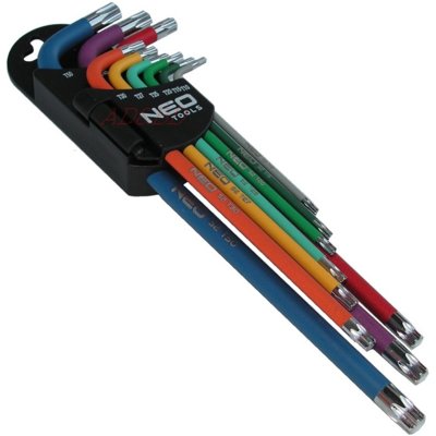 Zestaw kluczy torx NEO TOOLS 09-518 (9 elementów)