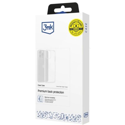 Etui 3MK Clear Case do Honor Magic8 Lite Przezroczysty