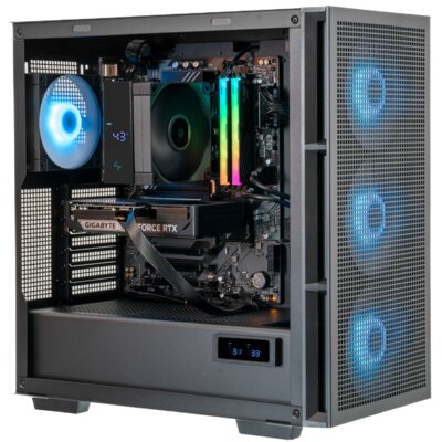 Komputer MAD DOG GeForce RTX5060Ti DLSS 4 Reflex Edition 2 DEEPCOOL-I14DR32 i5-14400F 32GB RAM 1TB SSD Wi-Fi