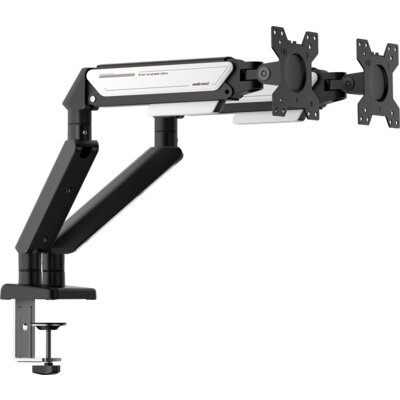Uchwyt do monitora ANDA SEAT Stealth II Duo 17-32 cali Czarno-biały