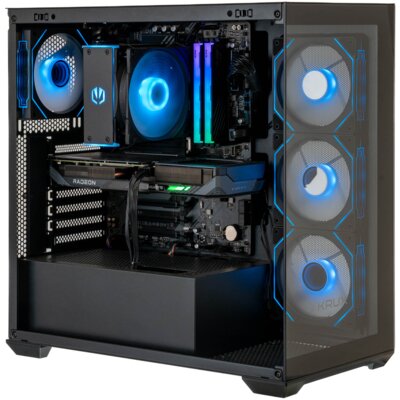 Komputer MAD DOG KRUX-EXO-I10DR32 i5-14400F 32GB RAM 1TB SSD Radeon RX9060XT Wi-Fi