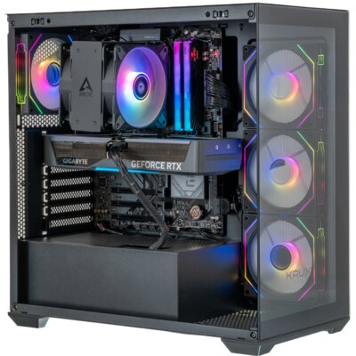 Komputer MAD DOG GeForce RTX5070 DLSS 4 Reflex Edition 2 KRUX-EXO-A10WR32WP R5-9600X 32GB RAM 1TB SSD Wi-Fi Windows 11 Professional