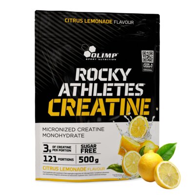 Kreatyna OLIMP Rocky Athletes Cytrynowy (500 g)