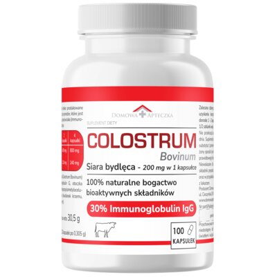 Colostrum DOMOWA APTECZKA (100 kapsułek)