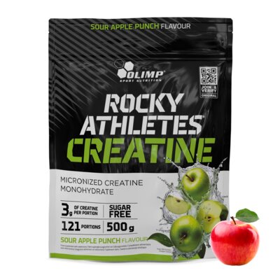 Kreatyna OLIMP Rocky Athletes Jabłkowy (500 g)