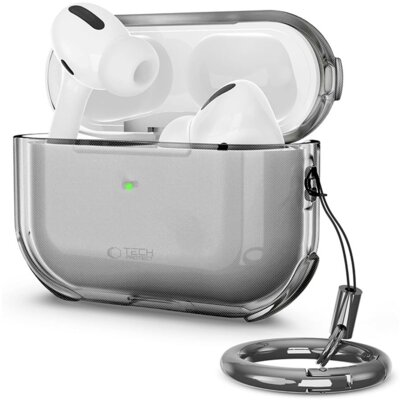 Etui na słuchawki TECH-PROTECT Bounce do Apple Airpods Pro 3 Szary