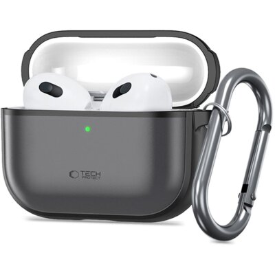 Etui na słuchawki TECH-PROTECT Magmat do APPLE Apple Airpods Pro 3 Czarny
