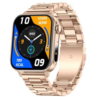 Smartwatch COLMI P80 Stalowy złoty