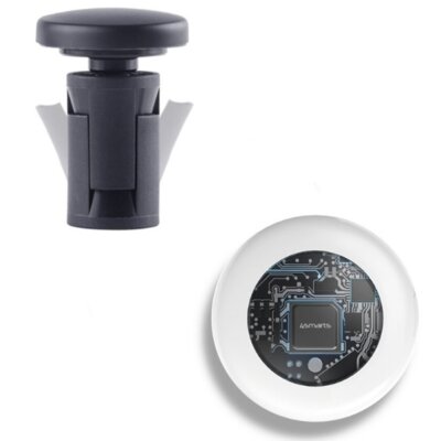 Lokalizator 4SMARTS SkyTag Na widelec rowerowy Biały