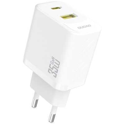 Ładowarka sieciowa DUDAO A27 MaxC 35W GaN Biały ładowarka do telefonu USB, USB-C