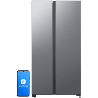 Lodówka SAMSUNG RS62DG5003S9EO Side by Side AI No Frost 178cm Stal szczotkowana