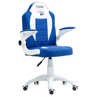 Fotel COBRA Junior Pro CRF2305 7.1T Niebiesko-biały