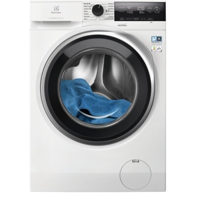 Pralka ELECTROLUX MEW3E8Y6P SensiCare 600 8kg 1400 obr + Suszarka ELECTROLUX DelicateCare 700 MEWD3E8E7P z pompą ciepła + Łącznik AEG A1WYHSK2