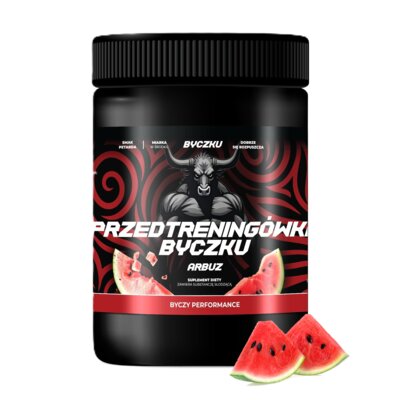 Przedtreningówka BYCZKU Arbuzowy (500 g)