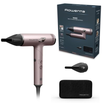 Suszarka ROWENTA Nano Fold HY8530 Różowy 1700W