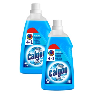 Odkamieniacz do pralki CALGON Power 2 x 1500 ml