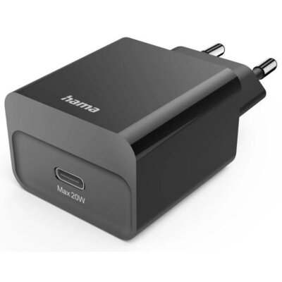 Ładowarka sieciowa HAMA Power Delivery 20W Czarny