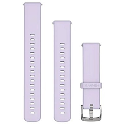 Pasek do Garmin Venu 010-13406-01 koperta 41 mm (szerokość paska 18 mm) Jasnofioletowy