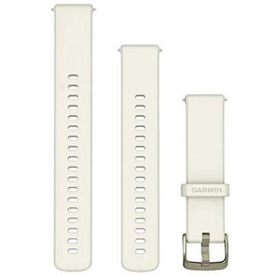 Pasek do Garmin Venu 010-13406-00 koperta 41 mm (szerokość paska 18 mm) Kość słoniowa