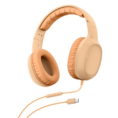 Słuchawki nauszne HAMA Fun C Pomarańczowy