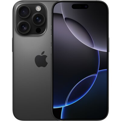 Smartfon APPLE iPhone 16 Pro 5G 256GB 6.3" 120Hz Tytan czarny (Stan Bardzo Dobry)
