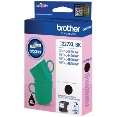 Tusz BROTHER Czarny 25.39 ml LC-227XLBK