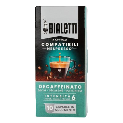 Kapsułki BIALETTI Decaffeinato do ekspresu Nespresso