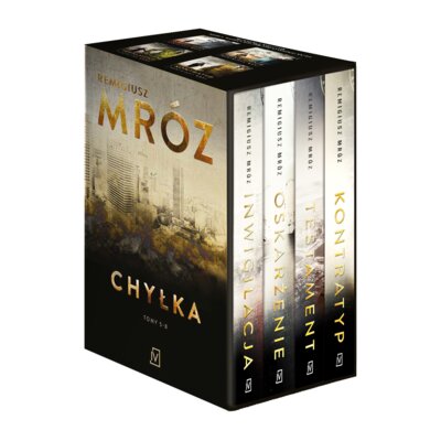 Pakiet Joanna Chyłka. Tomy 5-8: Inwigilacja, Oskarżenie, Testament, Kontratyp Remigiusz Mróz