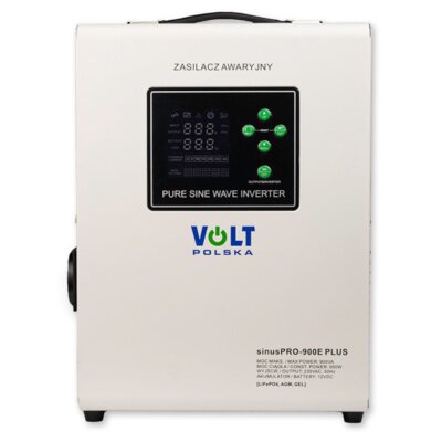 Zasilacz UPS VOLT sinusPRO 900 E Plus 12V 900VA 600W