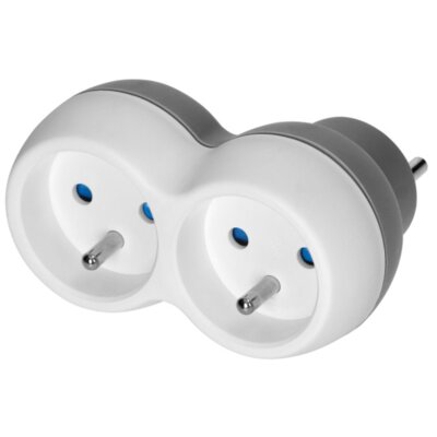 Rozgałęźnik ORNO OR-AE-13238 Biało-szary