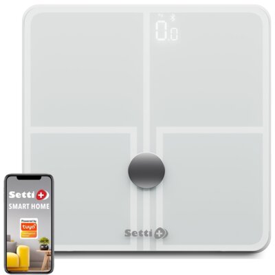 Waga łazienkowa SETTI+ BS905W Biały
