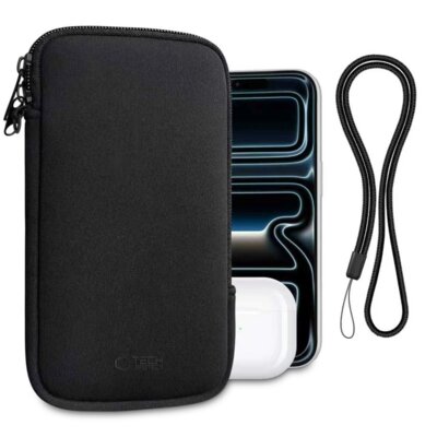 Etui TECH-PROTECT SM70 Universal Phone Pouch Czarny