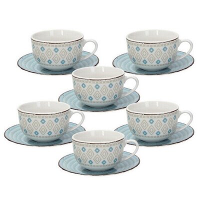 Zestaw filiżanek TOGNANA Casablanca 270 ml (12 elementów)