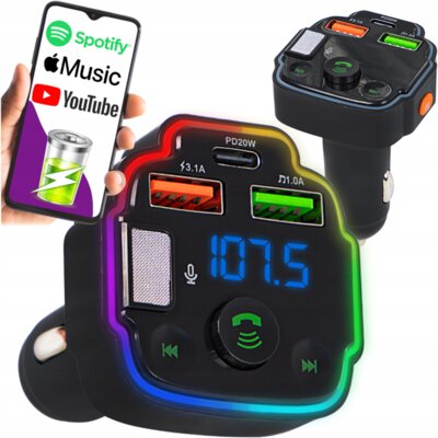 Transmiter FM BLOW PD20W RGB
