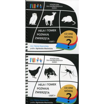 Pakiet Hela i Tomek poznają zwierzęta. Część 1-2 Hanna Gawrońska