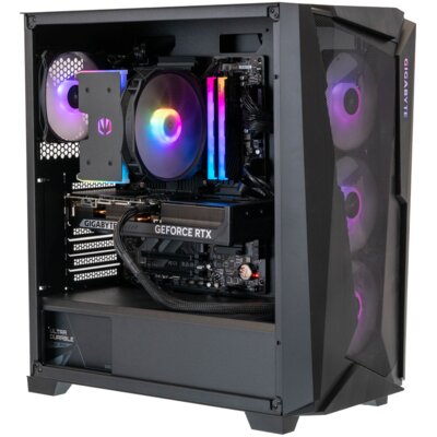 Komputer MAD DOG Powered By Gigabyte AORUS301-I21WR32WH i5-14600K 32GB RAM 1TB SSD GeForce RTX5070 DLSS 4 Wi-Fi Windows 11 Home