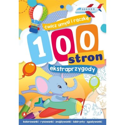 Książeczka edu. A4 100 stron ekstraprzygody SKRZAT 072259 Praca zbiorowa