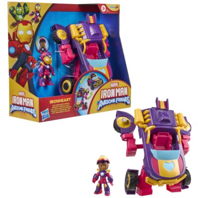 Figurka HASBRO Disney Junior Iron Man i Super Ekipa 2w1 Iron Heart G14765P0
