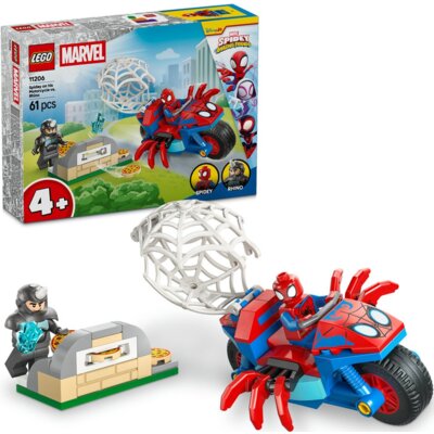 LEGO 11206 Marvel Spidey na motocyklu kontra Rhino