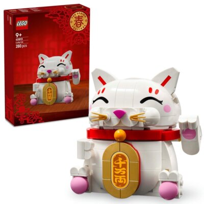 LEGO 40813 Iconic Japoński kot szczęścia