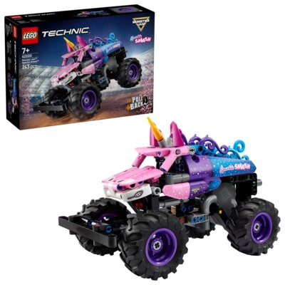LEGO 42220 Technic Monster Jam Sparkle Smash z napędem typu pull-back