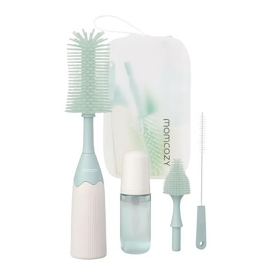 Zestaw szczotek do czyszczenia butelek MOMCOZY Zielony
